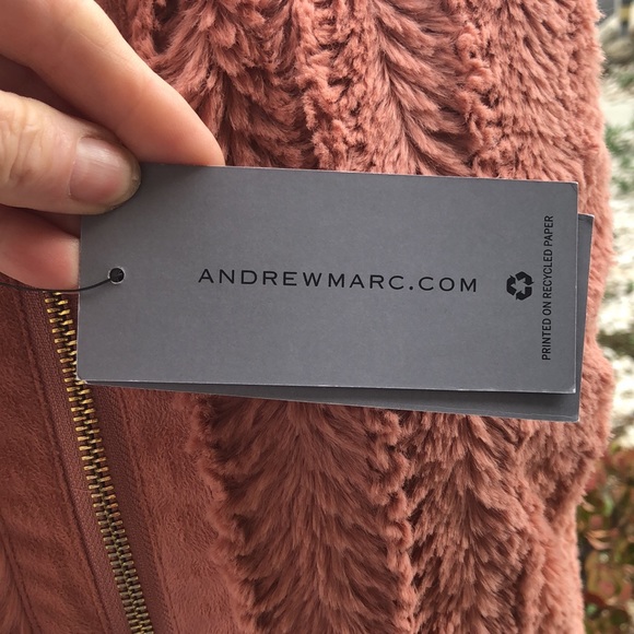 NWT Marc New York “Andrew Marc” Fluffy Soft Vest size Small - Picture 7 of 17